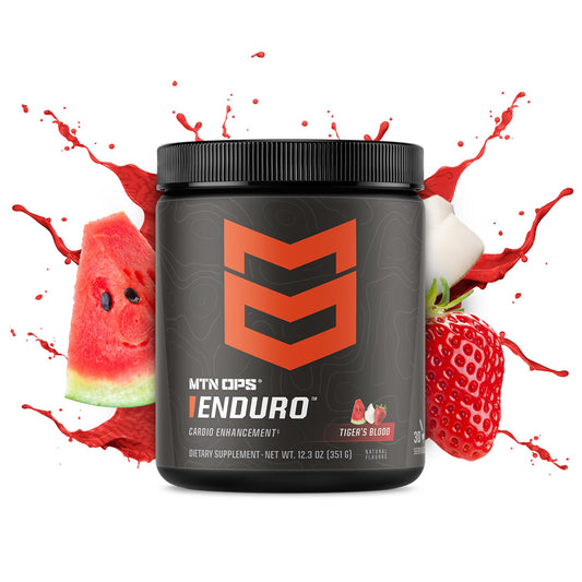 MTN OPS Enduro scoop ready for accurate, caffeine-free pre-workout measurements