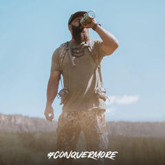 MTN OPS Hydrate electrolyte powder beside measuring scoop for easy preparation.