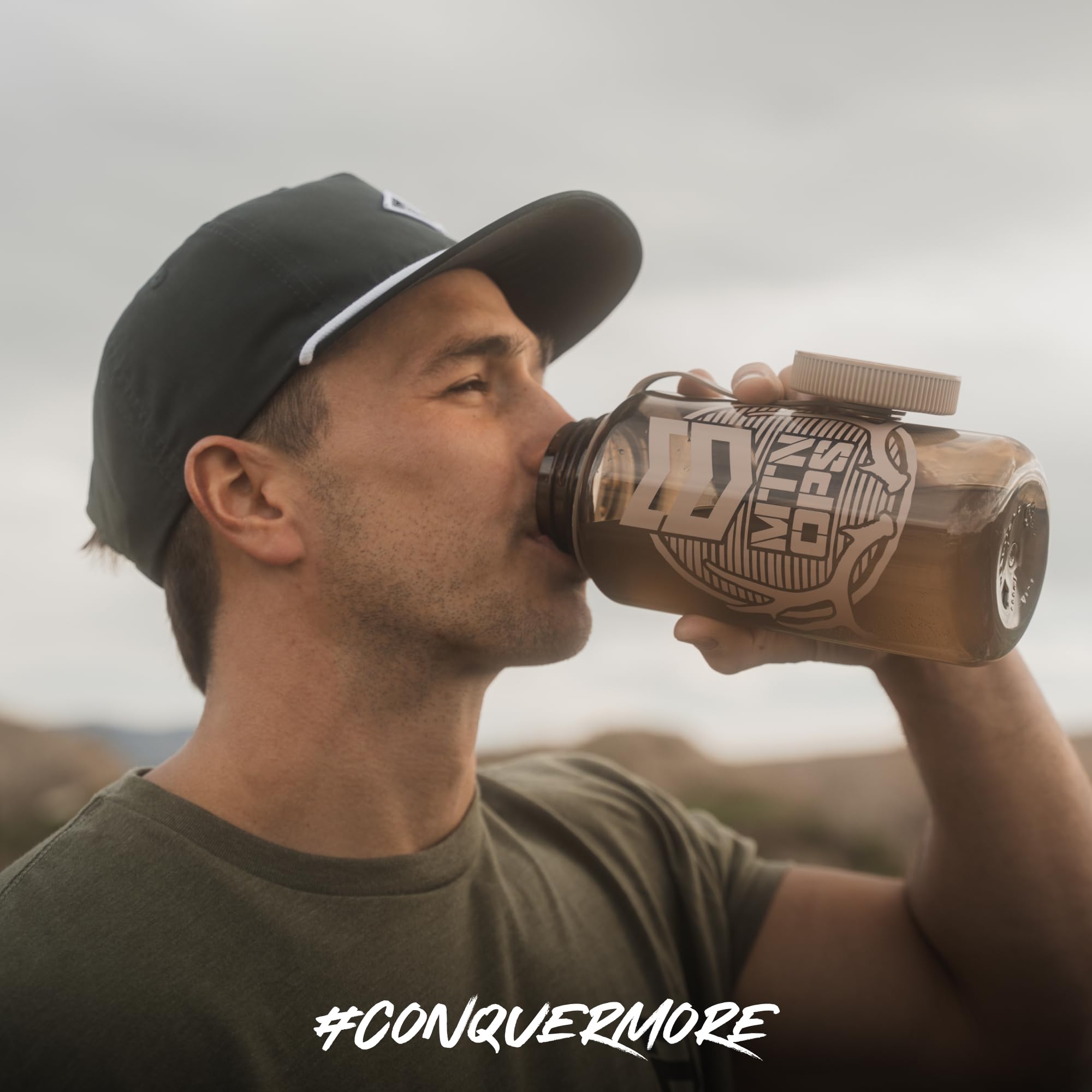MTN OPS Ignite hydration visuals showing long-lasting energy during workouts