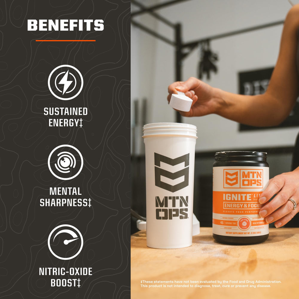 Packaging highlights 100 mg caffeine for a moderate energy lift.