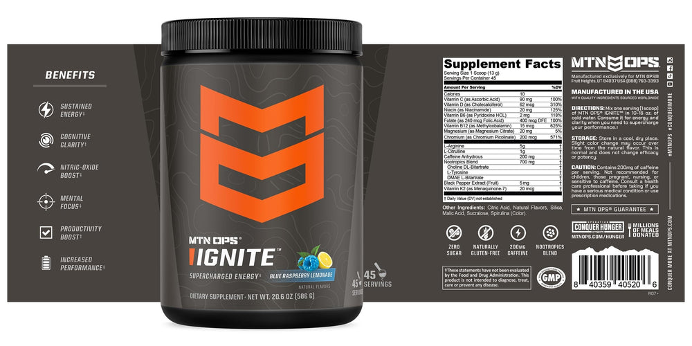 MTN OPS Ignite user enjoying a pre-workout session with versatile use