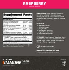 MTN OPS Immune STM single sachet ready for quick use.