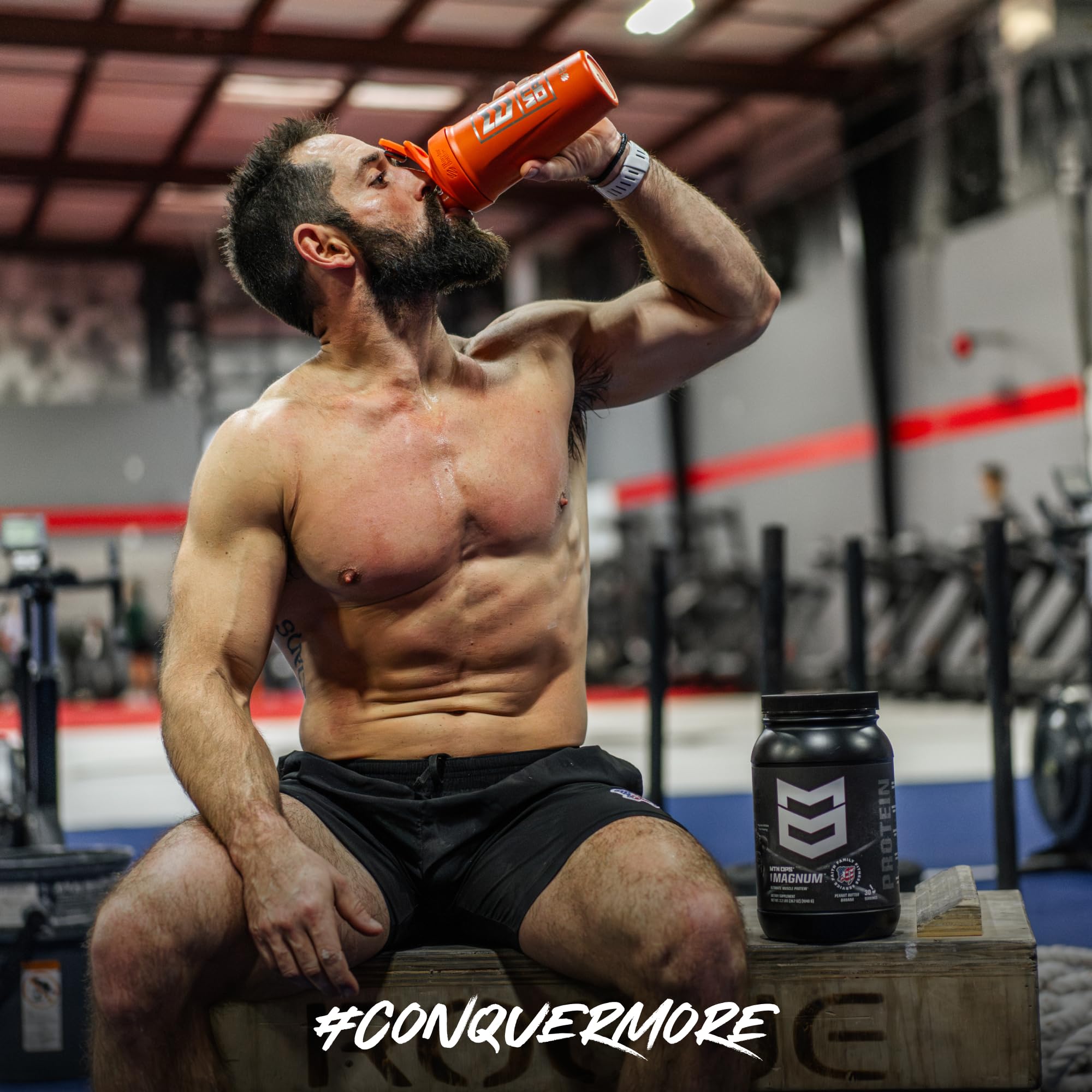MTN OPS Magnum serving ideas image suggesting versatile shake options.