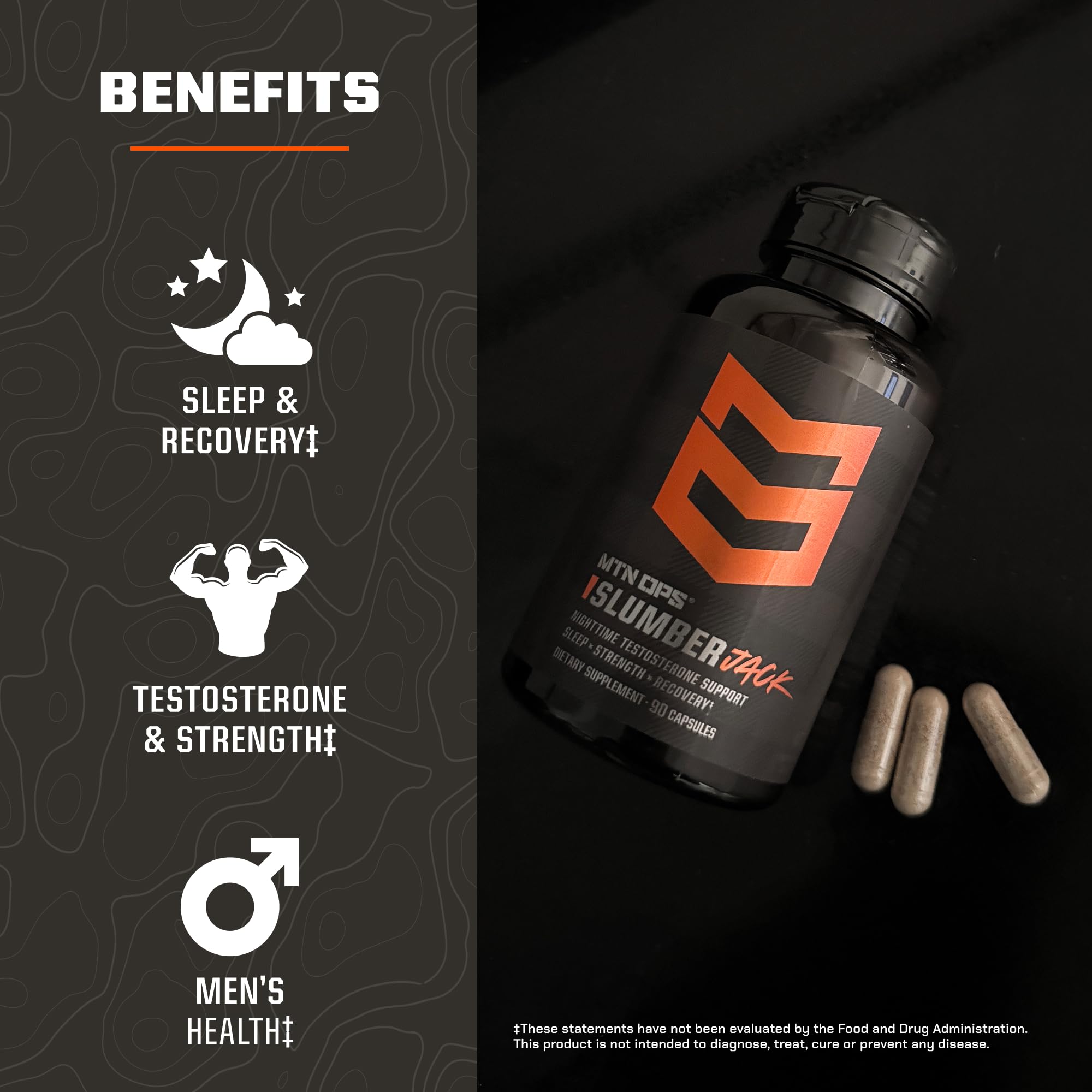 MTN OPS Slumber Jack packaging front with bold branding