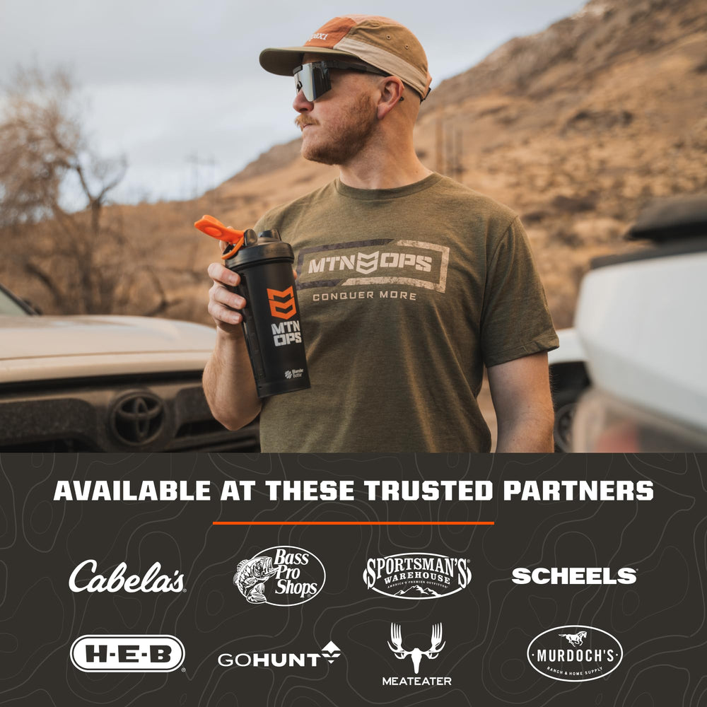 MTN OPS Slumber rooibos imagery emphasizing antioxidants.