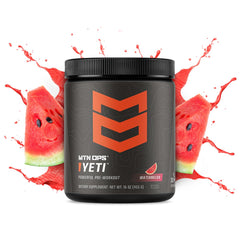 MTN OPS Yeti powder dissolving in water before training
