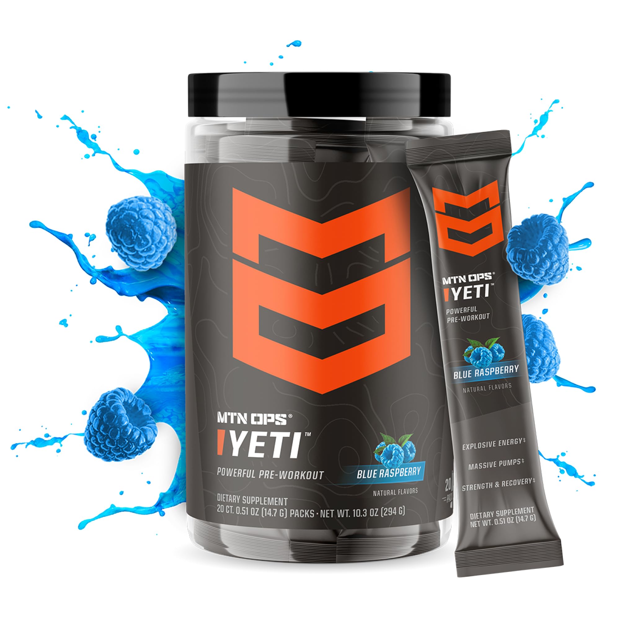 MTN OPS Yeti trail packs in a travel bag for gym sessions away from home