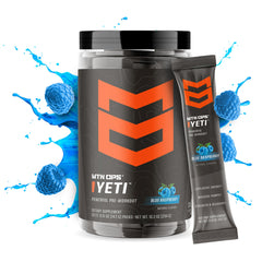 MTN OPS Yeti trail packs in a travel bag for gym sessions away from home