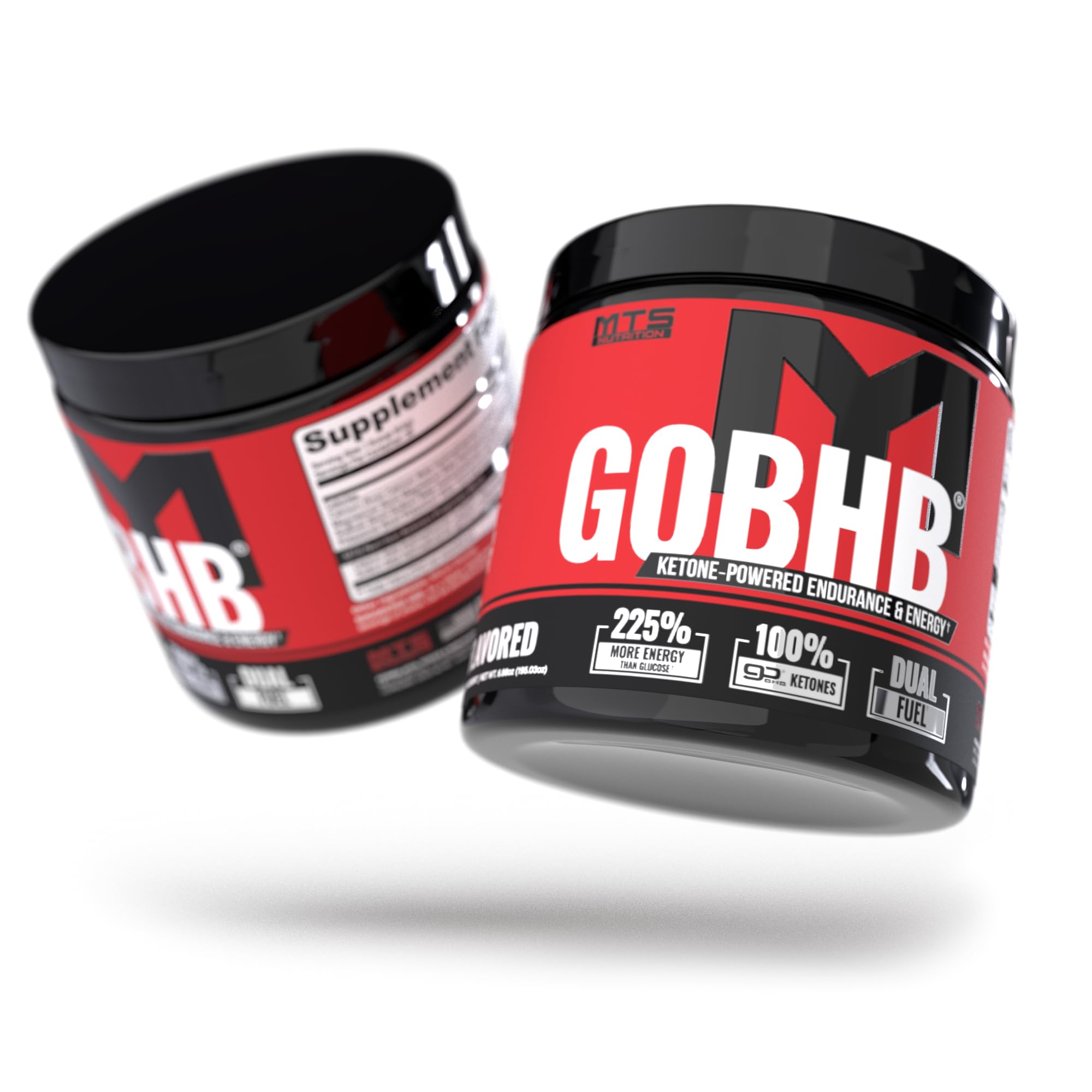 MTS Nutrition goBHB workout session setup for sustained energy.