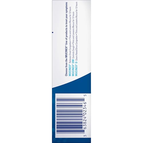 Mucinex 42-tablet count display in view