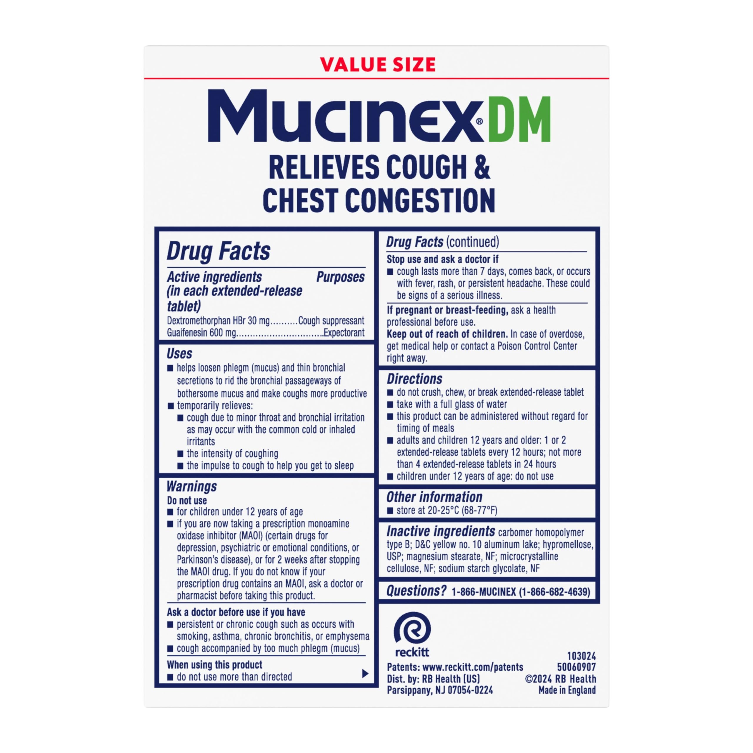 Mucinex DM 12hr morning-use scene at home.