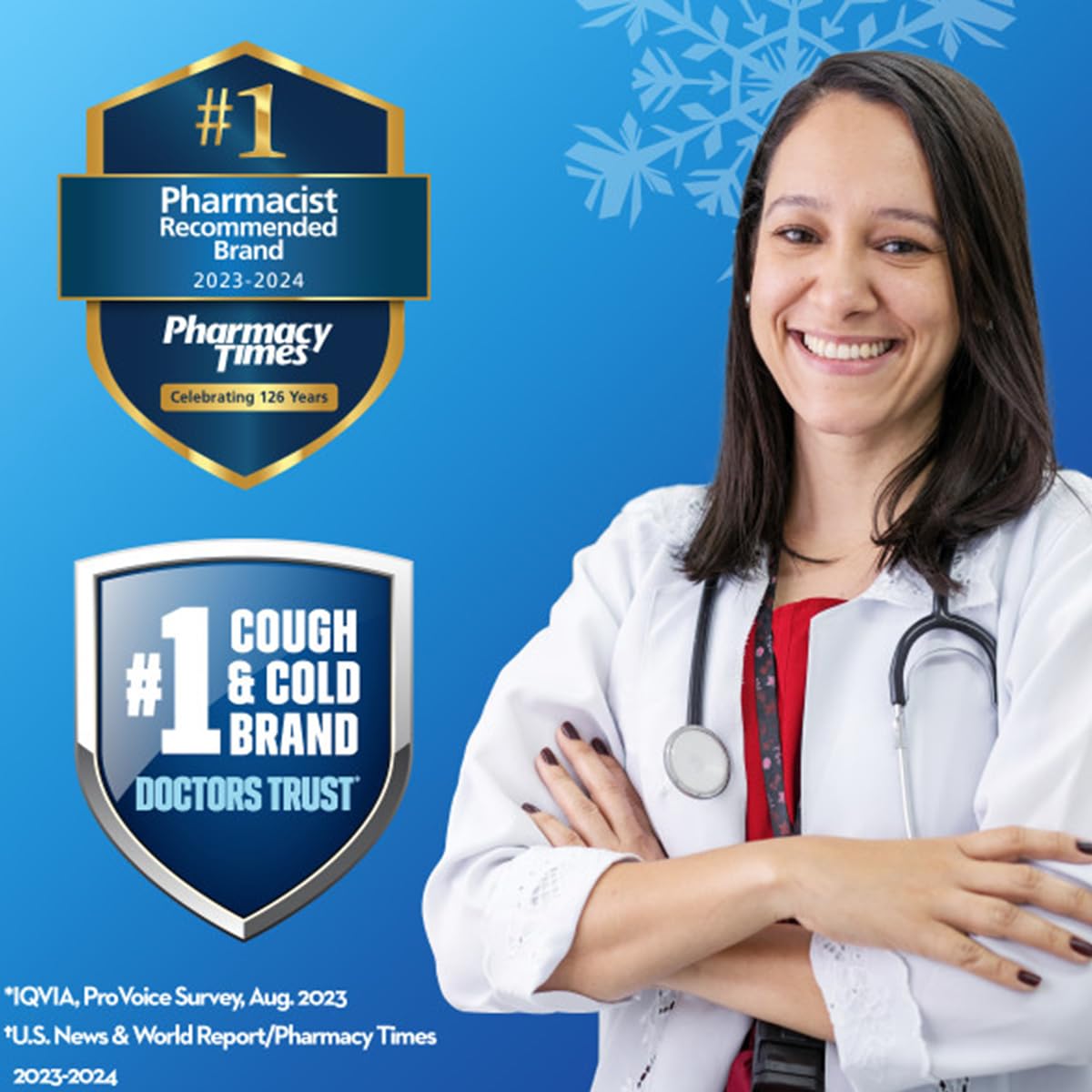 Mucinex nasal spray with cooling menthol provides immediate sensation and relief.