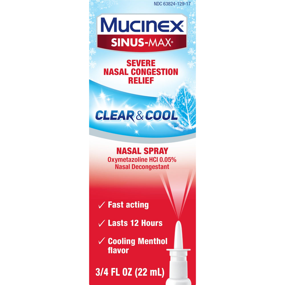 Mucinex Sinus-Max supports sinus relief and pressure reduction