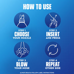 Mucinex Sinus Saline spray designed for daily nasal hydration.