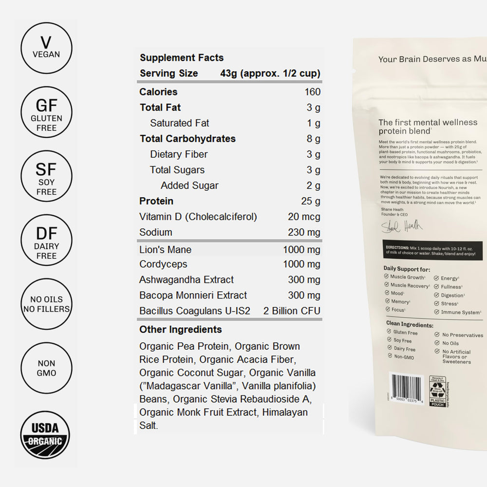 MUDWTR Nourish probiotic-fiber blend hints at digestive support