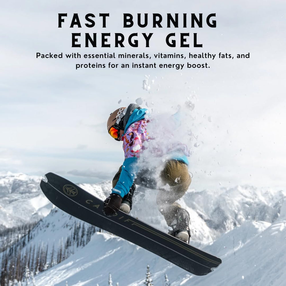 Runners stash Muir Energy gel for long rides.