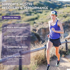 Muir Slow Burn ingredients and nutrition label emphasizing real foods and clean sourcing.