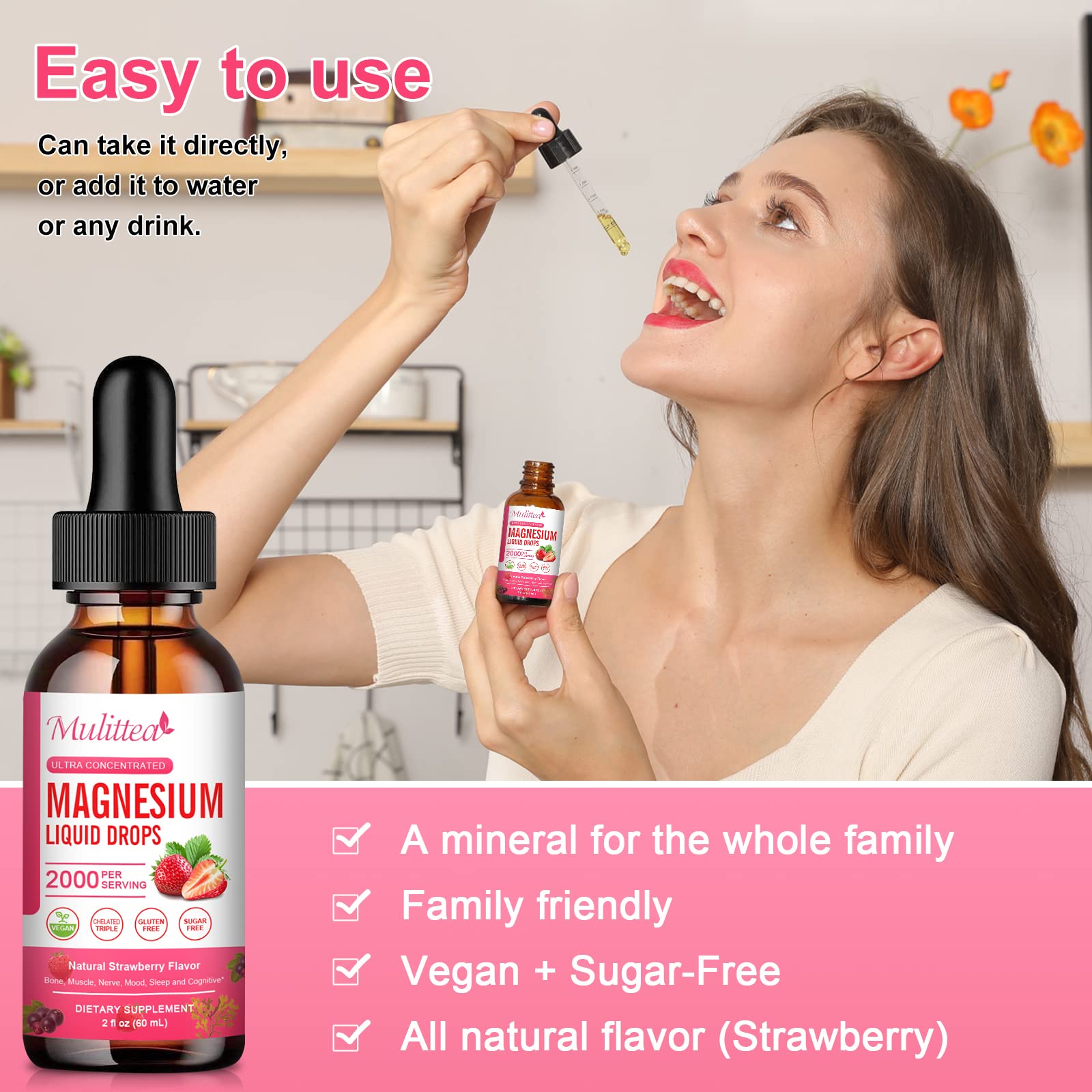 Sugar-free formula suitable for vegan and non-GMO lifestyles