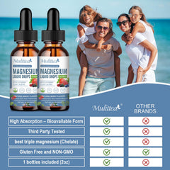 Mulittea vegetarian-friendly ingredients icon suggesting plant-forward magnesium blend