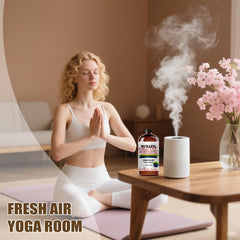 Room diffusion using MUMAZYL Cherry Blossom Oil for subtle atmosphere