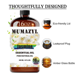 MUMAZYL Jasmine oil diffuser-use, creates a calming room aroma