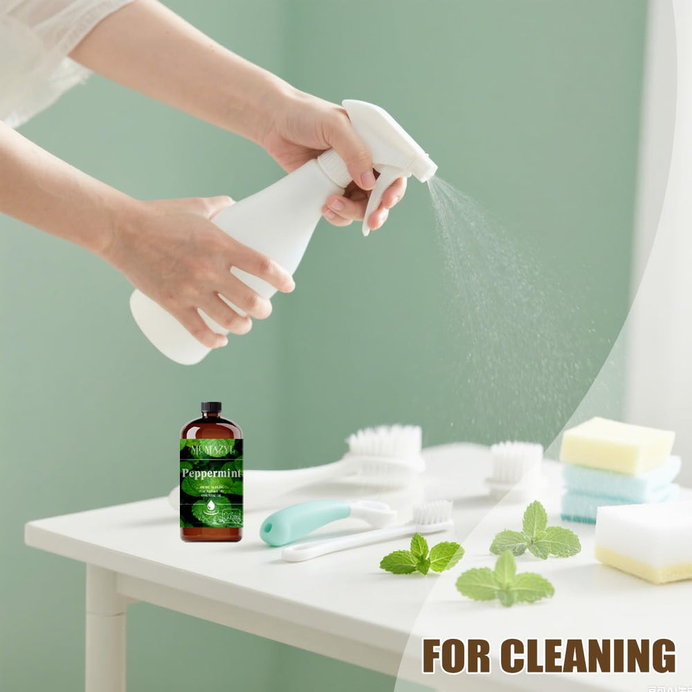 MUMAZYL peppermint oil creates a spa like room ambiance