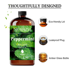 MUMAZYL peppermint oil diffuser use to refresh spaces