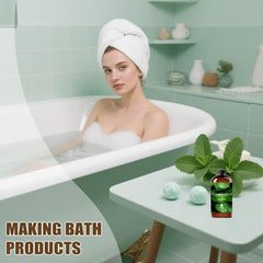 MUMAZYL peppermint oil amber glass packaging preserves potency