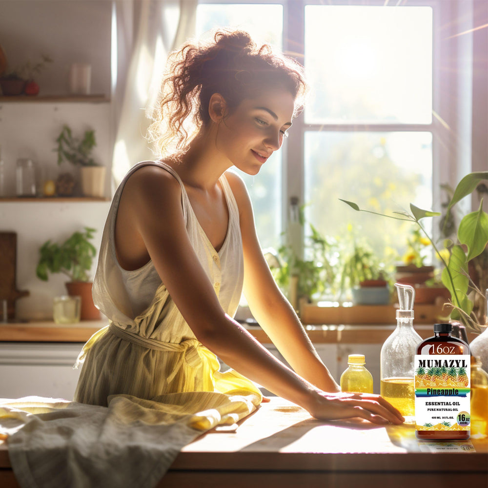 DIY soap crafting with MUMAZYL pineapple oil for fresh fragrance