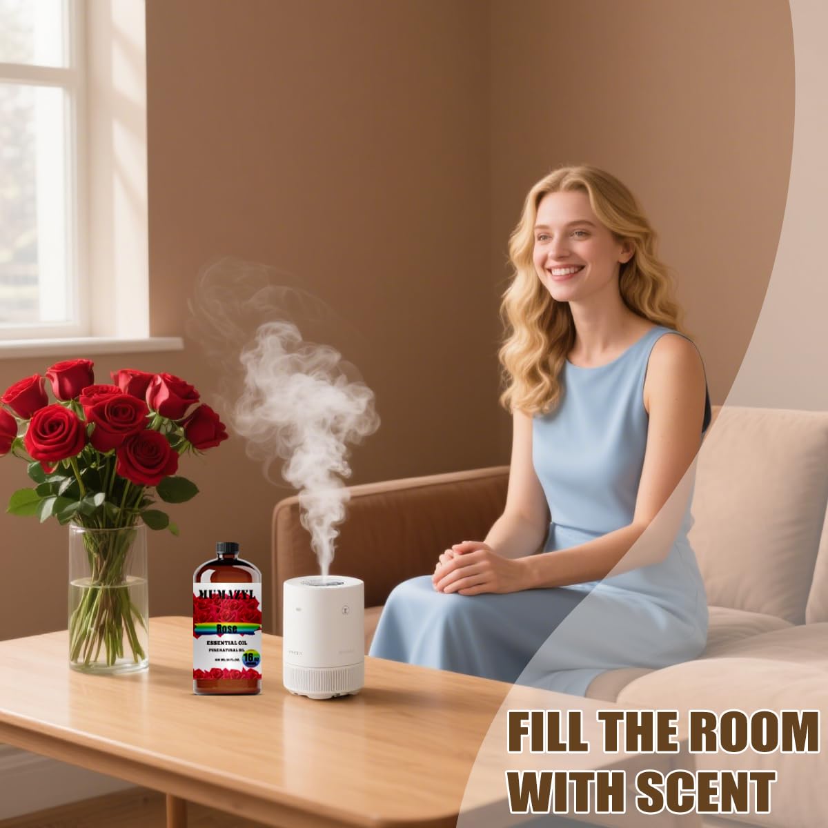MUMAZYL Rose Oil for soap making adds natural fragrance.