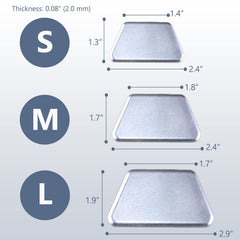 MUROCEA nasal splint immobilization aids comfortable recovery after nasal trauma.
