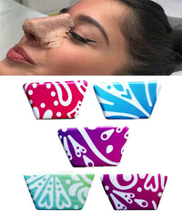 Murocea nasal splints provide gentle external support for post-surgical rhinoplasty.