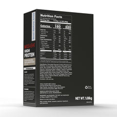 Musashi cookie cream bar cross section shows protein core for post workout recovery