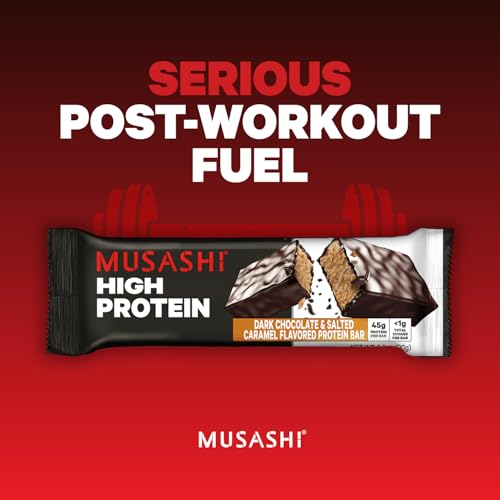 Musashi high protein bar made in New Zealand with premium ingredients