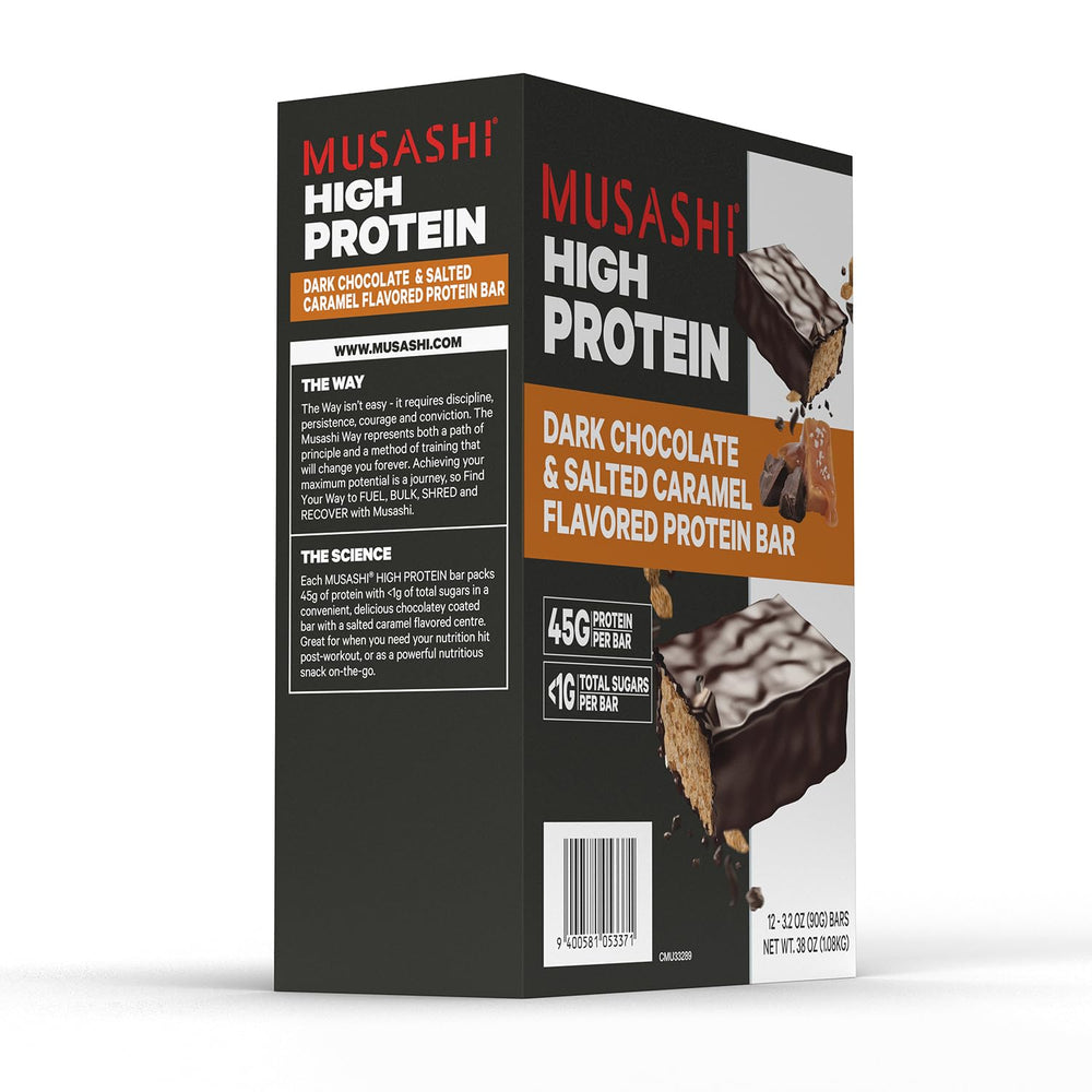 Musashi bar is a convenient on-the-go protein snack
