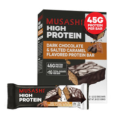 Musashi high protein bar packaging designed for on-the-go athletes