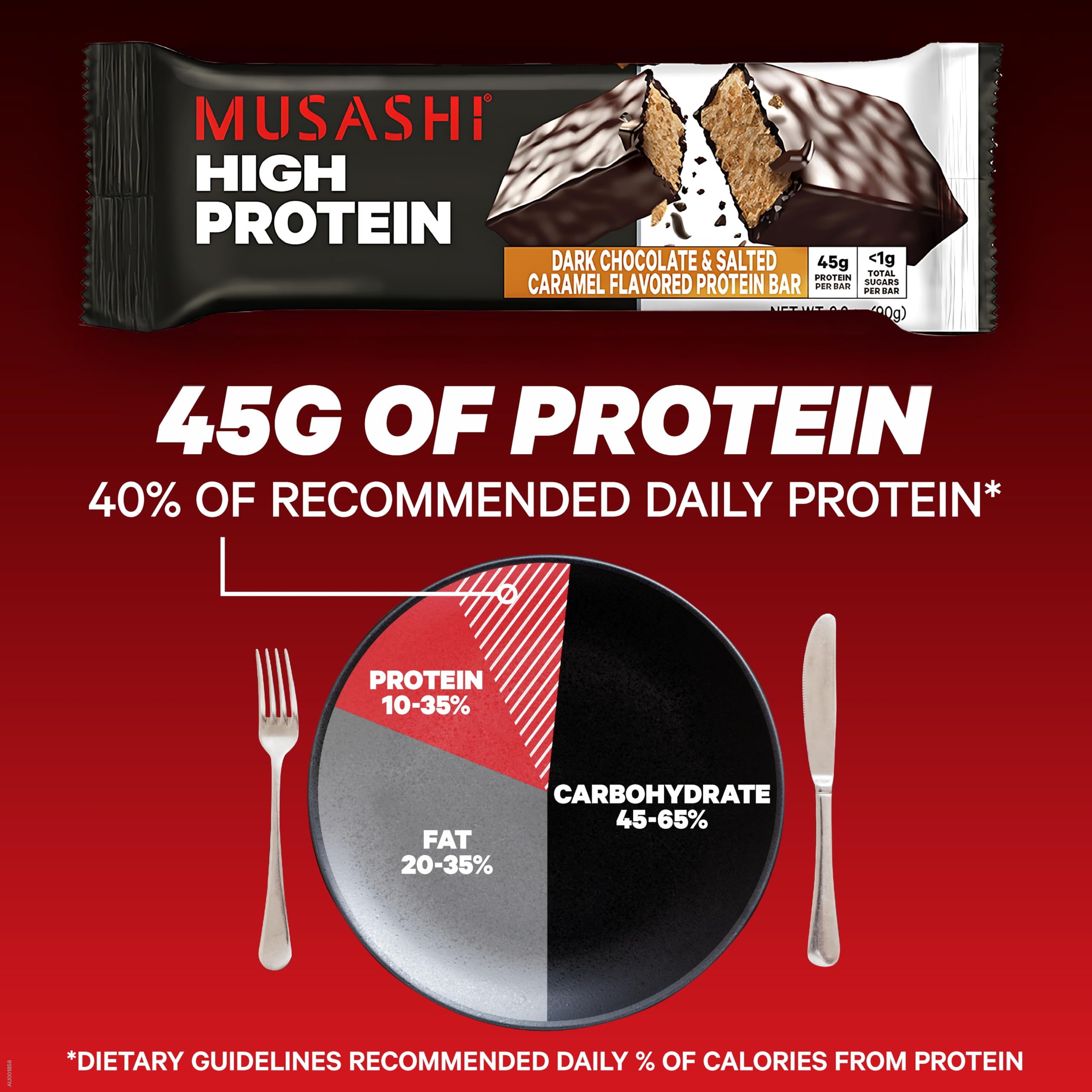 Musashi bar salted caramel center delivers indulgent texture
