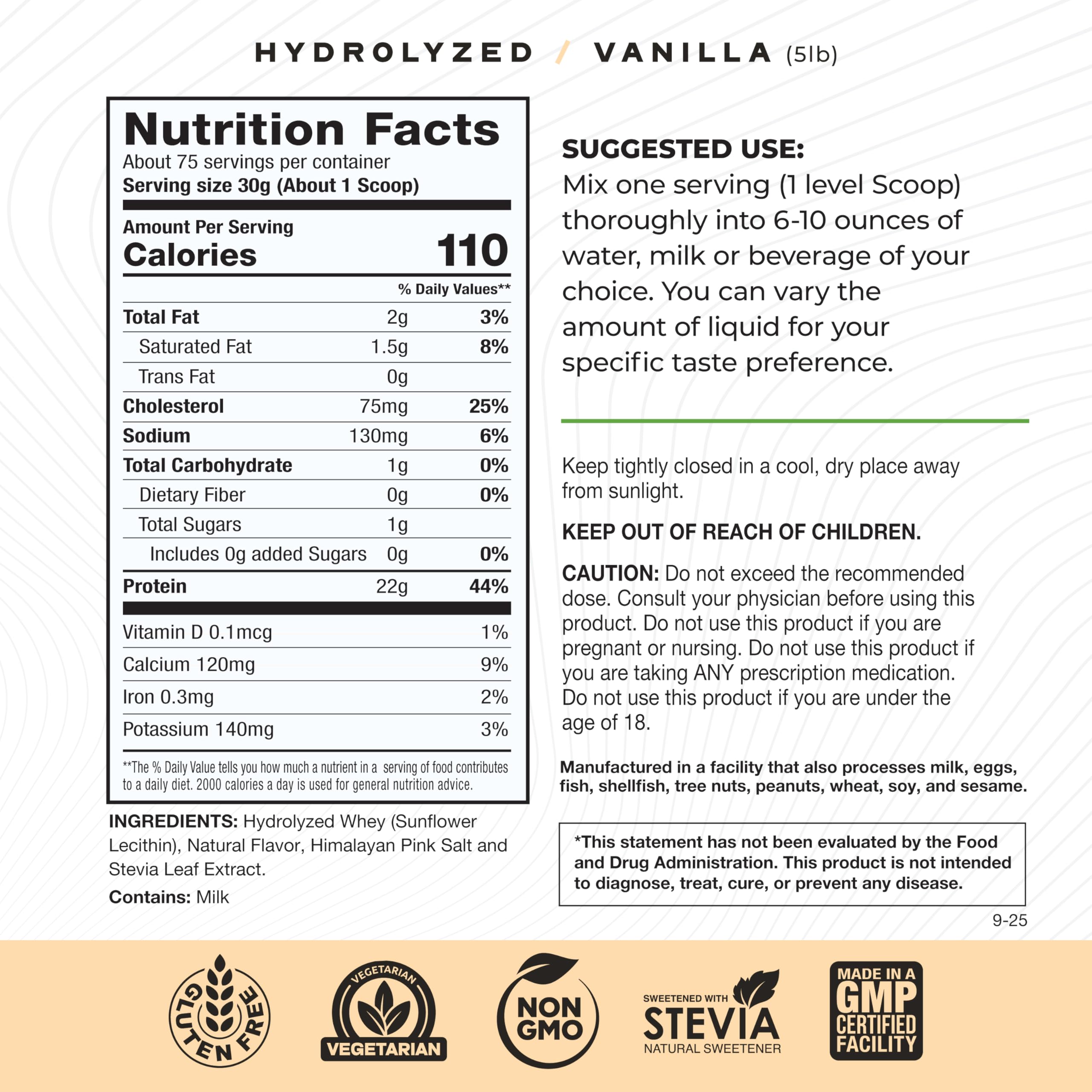 Muscle Feast grass-fed whey powder from pasture-raised cows for clean protein.