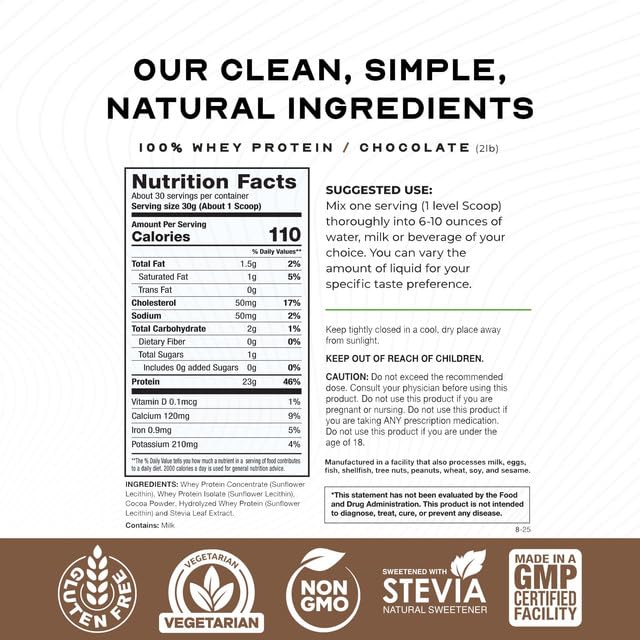 Muscle Feast grass-fed whey concentrate for lean muscle support