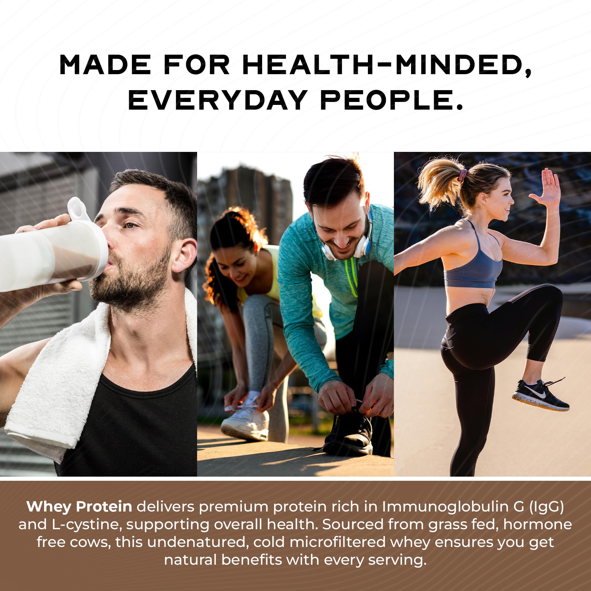 Muscle Feast natural stevia sweetened whey concentrate option