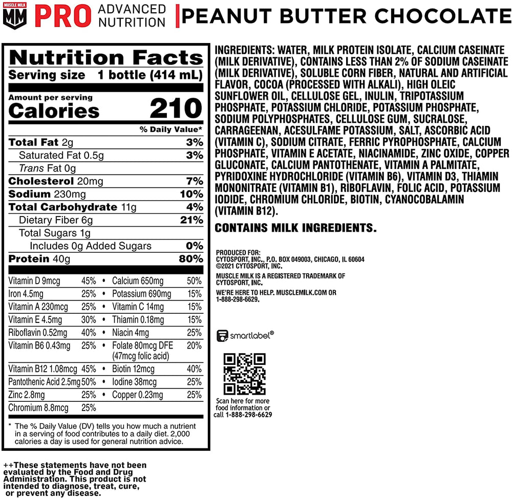 Chocolate Peanut Butter bottle being poured, suggesting convenient post-workout fuel.