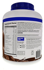 Muscle Milk Pro Series Gainer scoop beside powder ready to mix