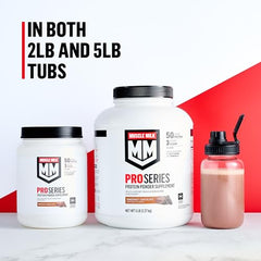 Post-workout recovery shake with Muscle Milk Pro Series after training