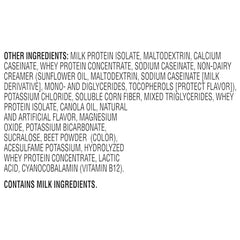 Muscle Milk Pro Series Slammin' Strawberry flavor aroma in a glass with creamy texture