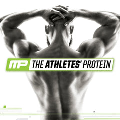 MusclePharm Combat Protein Powder chocolate milk athlete in training