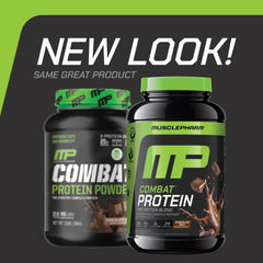 MusclePharm Combat Protein Powder chocolate milk shaker for quick shakes
