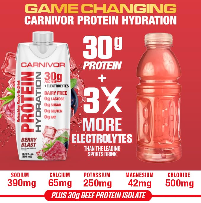 Nutrition panel closeup emphasizing 30g lactose-free protein per serving.