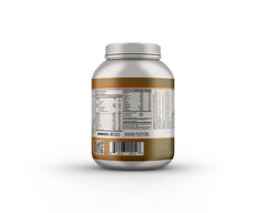 MUSCLEOLOGY Weight Gainer packaging communicates a clean sugar-light formula