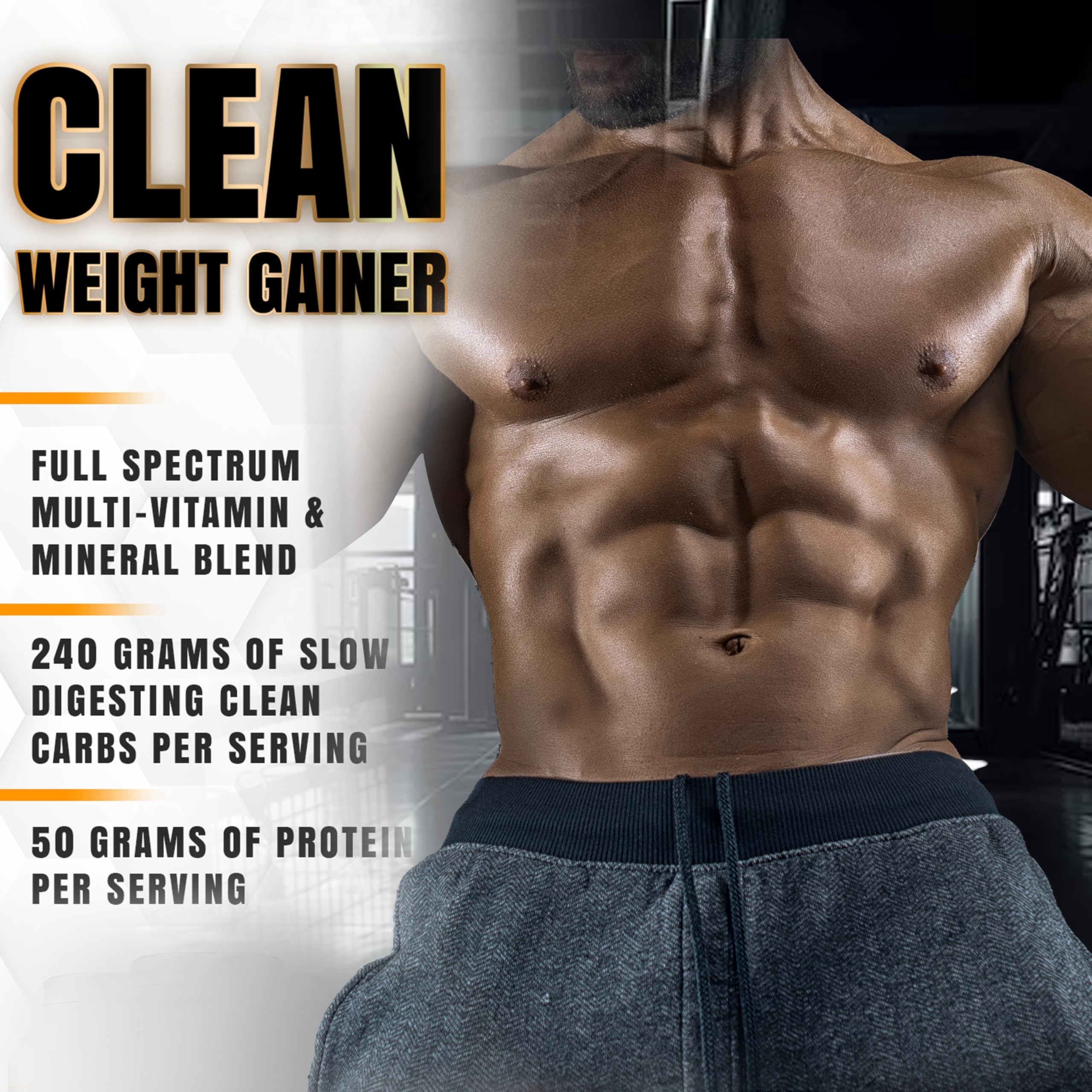 MUSCLEOLOGY Weight Gainer shake glass reveals creamy vanilla flavor