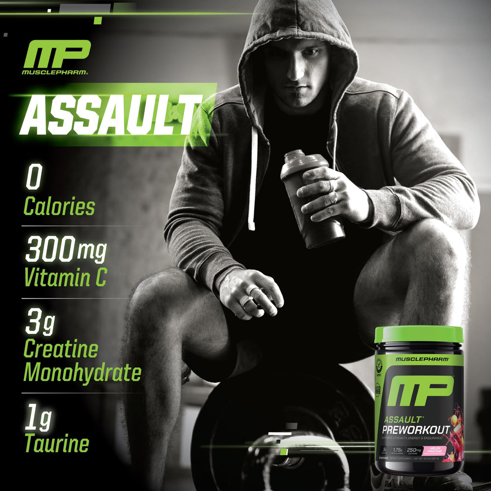 MusclePharm Assault measuring-spoon for consistent dosing